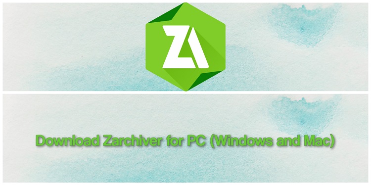 Download Zarchiver for PC (Windows and Mac)