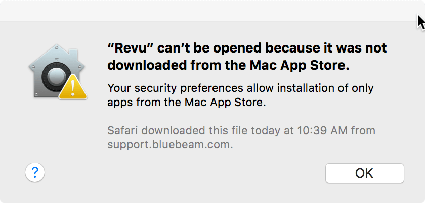 “Revu” can’t be opened